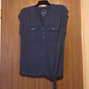 Light blue blouse by inc. size XL